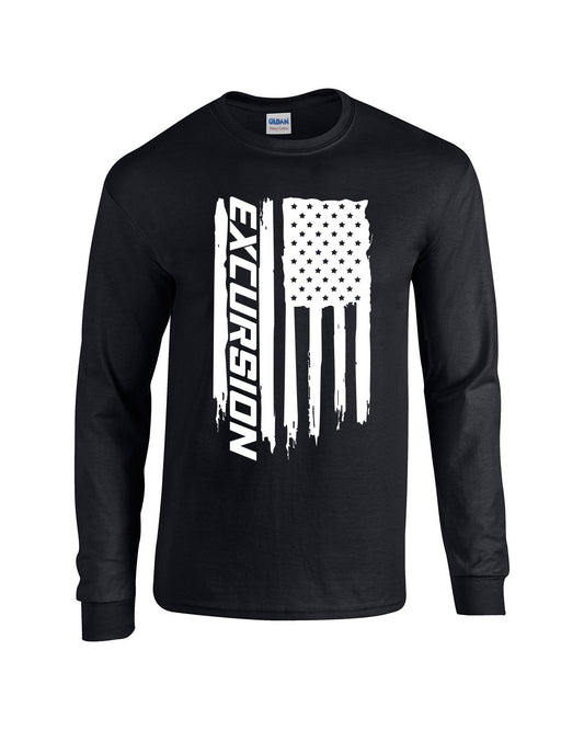 Excursion Flag Long Sleeve T shirt
