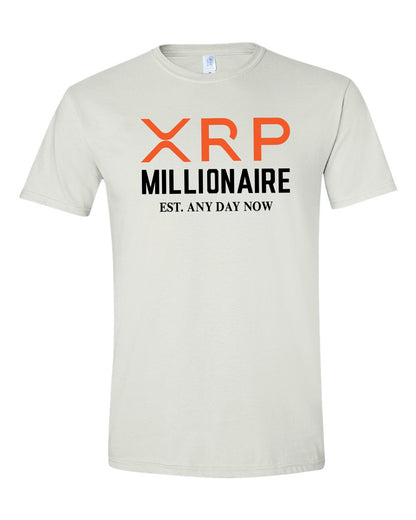 XRP Future Millionaire Ringspun cotton T shirt
